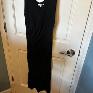 Sundry - Black Scoop-neck Casual Roche Dress - Size 3